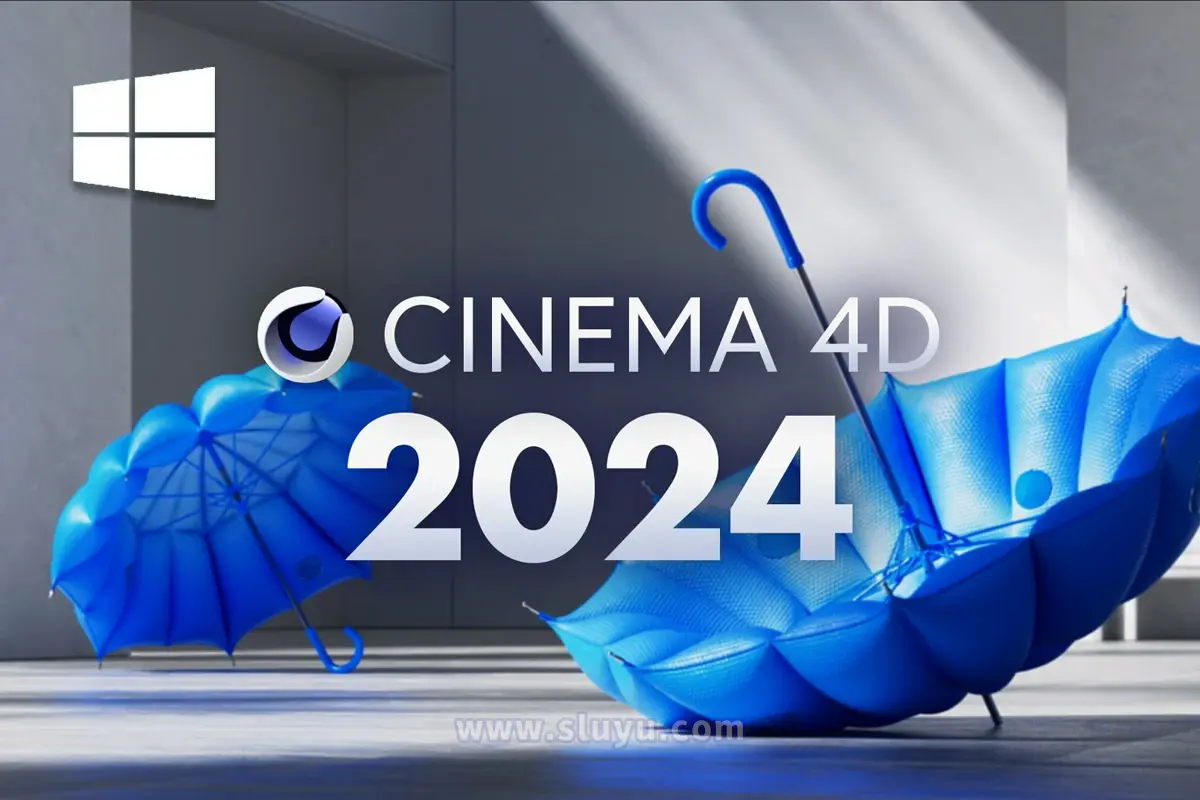 Cinema 4D 2024.4.1 中文等多国语言 C4D 2024.4.1 三维动画建模和渲染软件Win下载