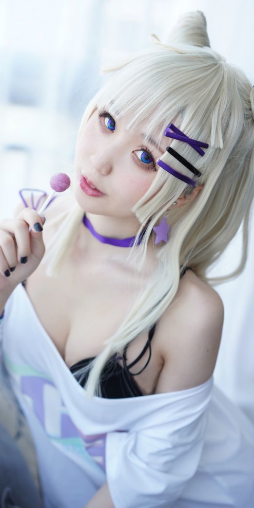 少女前线 aa12无烟棒棒糖cosplay